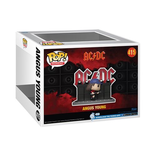 Funko Pop! Rocks: AC/DC - Angus Young Chase Bundled with EcoTEK Pop Protector