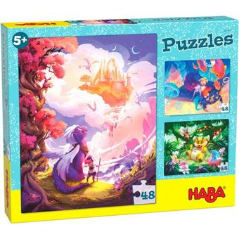 Puzzles enfant Haba Au pays fantastique