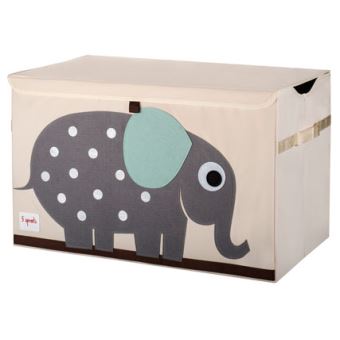 Coffre à jouets 3 Sprouts Eléphant - 1