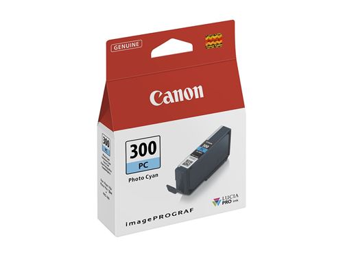 Cartouche d'encre photo Canon PFI-300 Cyan