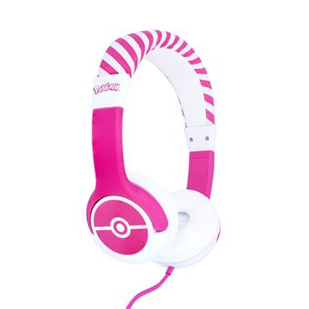 Jeu éducatif et électronique Otl Casque Kidsafe Pokémon Pokéball Rose