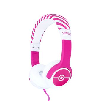 Jeu éducatif et électronique Otl Casque Kidsafe Pokémon Pokéball Rose