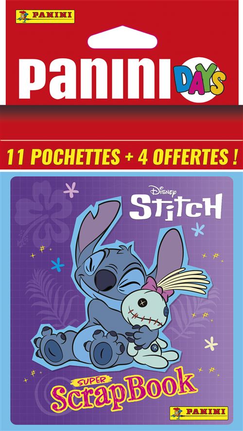 Carte à collectionner Panini Blister 11 et 4 Stitch 2