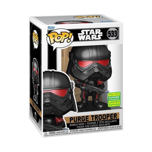 Figurine Funko Pop Star Wars Purge Trooper Exclusivité État correct - Funko reconditionné disponible sur Fnac