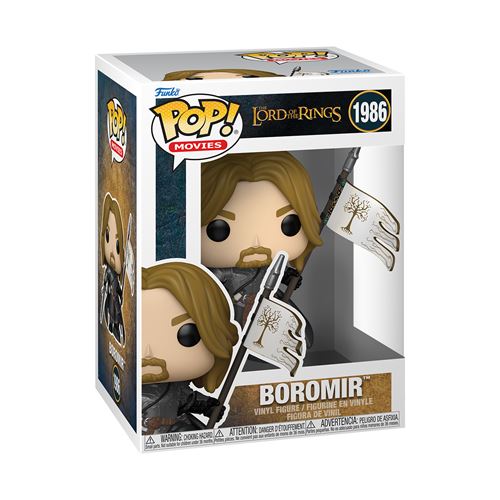 Funko Figurine De Jeu Le Seigneur Des Anneaux Boromir Figurine Vinyle 1986 - vue 3