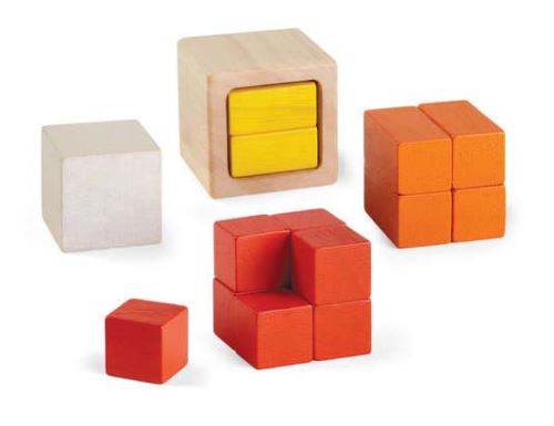 Cubes fraction Plan Toys