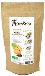 Préparation pour gâteau Mirontaine Muffins aux pépites de chocolat BIO 290 g