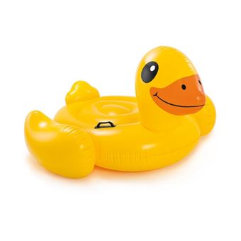 11 68 Sur Bouee A Chevaucher Intex Canard Jaune Achat Prix Fnac