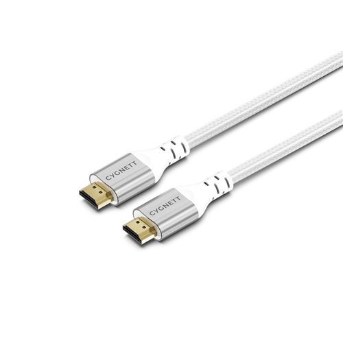 Câble Cygnett HDMI 2.1 1,5 m Blanc