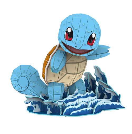 Puzzle 3D 177 pièces 4D Build Carapuce Pokémon