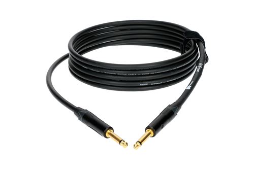 Klotz LAGPP0600 câble instrument 6 mètres - plaqué or