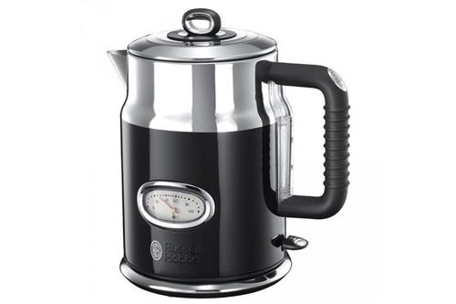 Bouilloire avec jauge de température Russell Hobbs Retro Noire