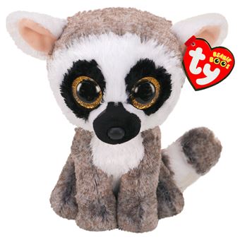 Peluche Ty Beanie Boo's Linus Lémurien