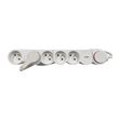 Multiprise Parafoudre 5 prises Accsup 1,5 m Blanc