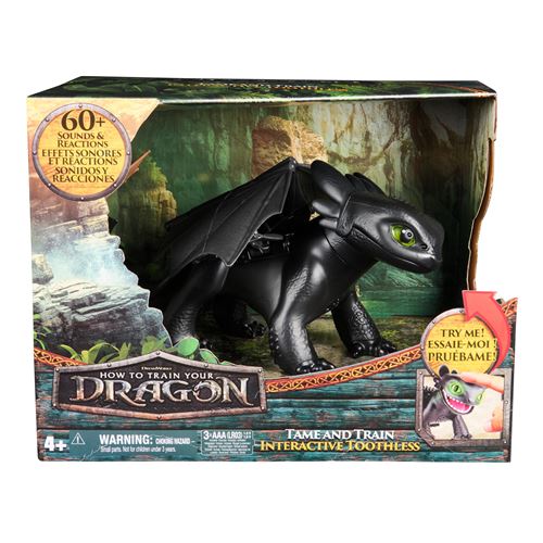 Figurine Dragons Mon Krokmou intéractif Dragons Movie