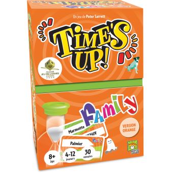 Jeu d'ambiance Asmodee Time's Up Family 2 Orange - 1