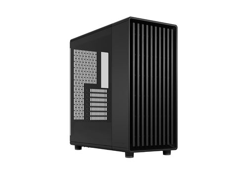 Boîtier PC gaming Fractal Design North Momentum Edition moyen tour noir avec panneau latéral verre trempé