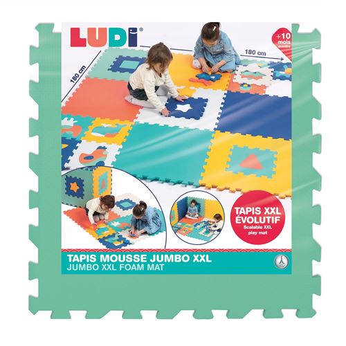 Jeu d'éveil Ludi Tapis mousse Jumbo