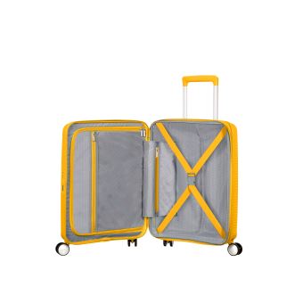 American Tourister Soundbox Spinner 67 Golden Yellow