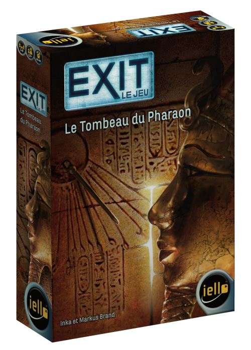 Boite de Jeu d'escape game Iello Exit Le tombeau du pharaon