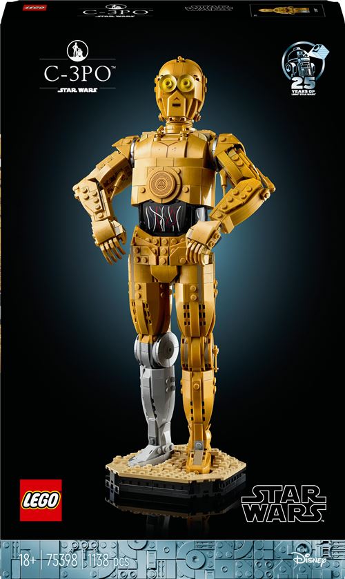 LEGO® Star Wars™ C-3PO™ Buildable Droid Figure 75398