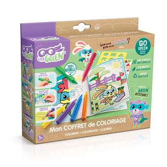 Kit de coloriage Super Green Bio