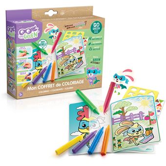 Kit de coloriage Super Green Bio