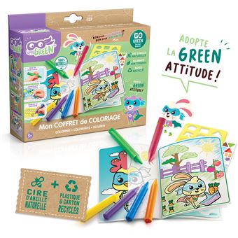 Kit de coloriage Super Green Bio