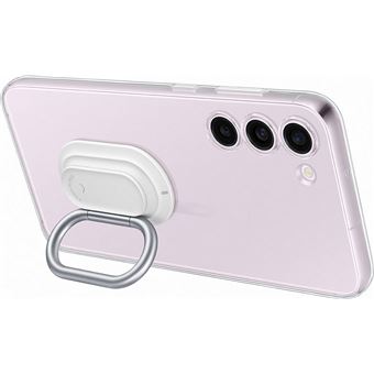 Coque avec support amovible pour Samsung Galaxy S23+ 5G Transparent