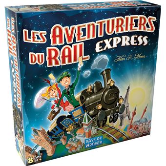 Jeu de stratégie Asmodée Les Aventuriers du rail Express - 1