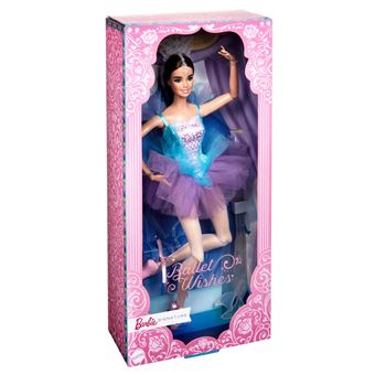 Poupée Barbie Signature Danseuse Etoile Brune avec corps articulé