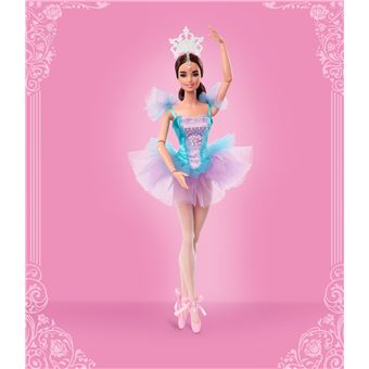 Poupée Barbie Signature Danseuse Etoile Brune avec corps articulé