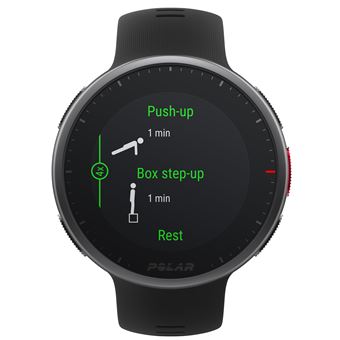 Pack Montre GPS Multisports Cardio Polar Premium Vantage V2 Noir Capteur de frequence cardiaque Polar H10 Montre connectee Achat prix fnac