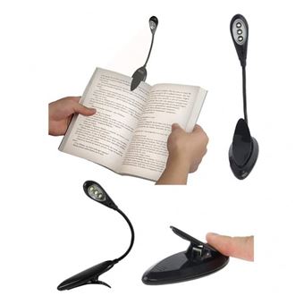 Lampe de lecture Itotal avec piles Noir