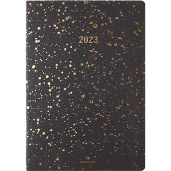 AGENDA 2023 SEMAINIER 25 CELESTE ANTHRACITE