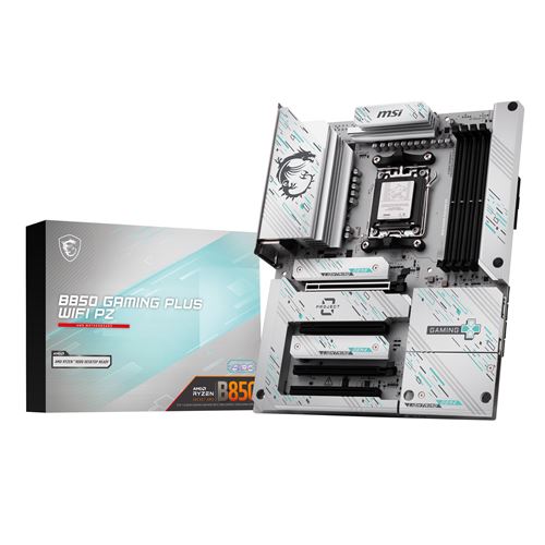Carte mère MSI B850 GAMING PLUS WIFI PZ ATX Socket AM5 Chipset AMD B850