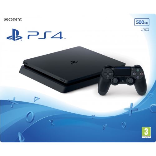 Pack Console Sony PS4 Slim 500 Go Noire