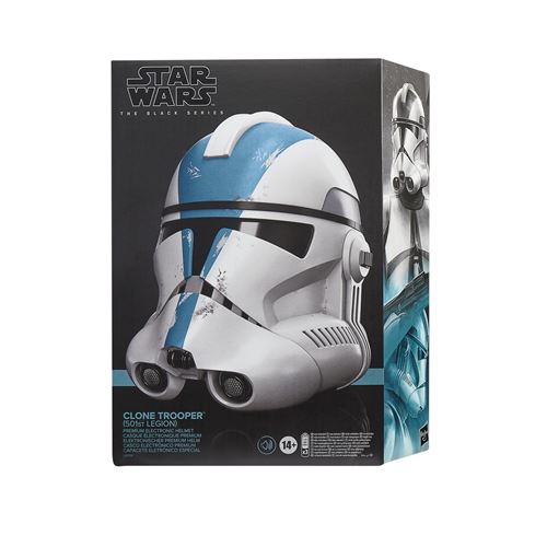 Figurine Star Wars Casque électronique de soldat clone 501e Legion The Black Series État correct - Star Wars reconditionné disponible sur Fnac