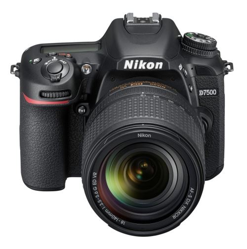 Reflex Nikon D7500 Noir + Objectif AF-S DX 18-140 mm f/3.5-5.6G ED VR