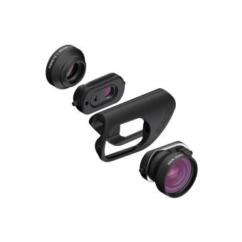 Kit Objectif Olloclip Core Connect Noir pour iPhone 7 et 7 Plus - 1