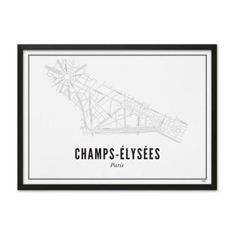 Affiche Wijck 50 x 70 cm Champs Elysées