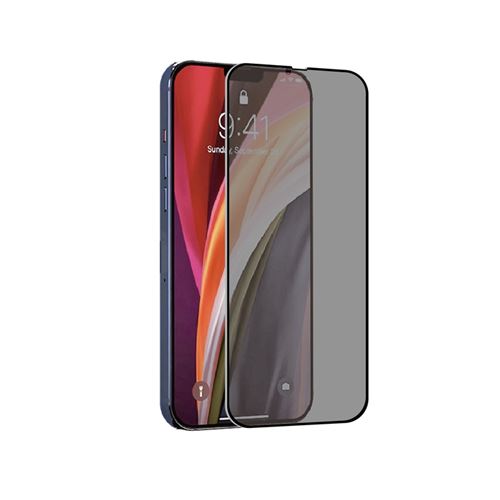 Protection d'écran en verre trempé pour iPhone 13 Pro Max TigerGlass Confidentiel Gris
