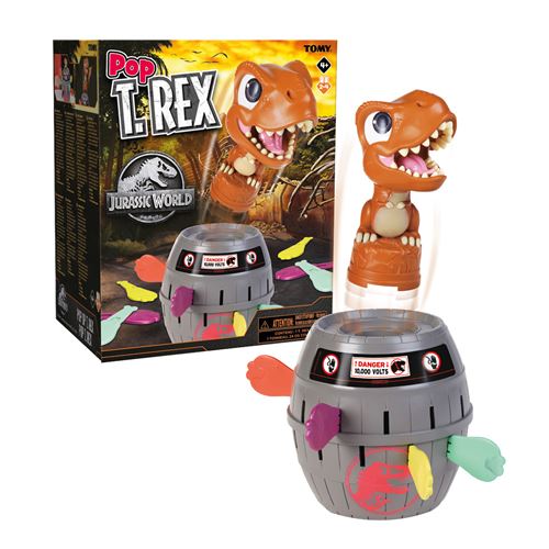 Jeu classique Tomy Pop T-Rex Jurassic World