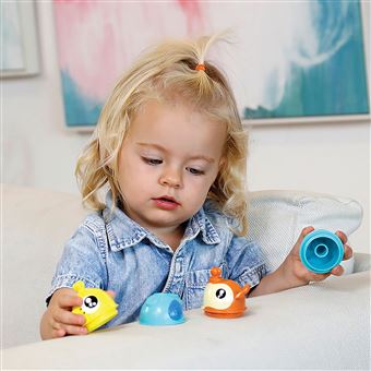 Jeu d'éveil Lalaboom Coffret 3 animaux 8 perles et accessoires 25 pièces