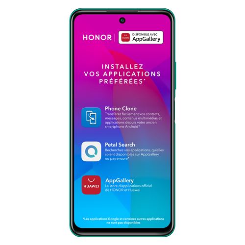 Smartphone Honor 10X Lite 6.67” Double SIM 128 Go Vert État correct - Honor reconditionné disponible sur Fnac