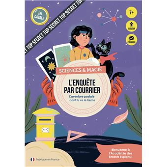 Jeu d'enquête En Cavale L’Enquête par Courrier Sciences et Magie