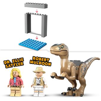 LEGO® Jurassic World™ 76957 L'évasion du vélociraptor