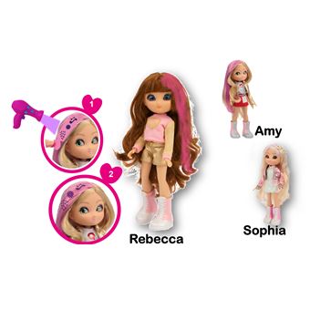 Poupée Unique Eyes Wow Hair Cheveux Magiques 25 cm