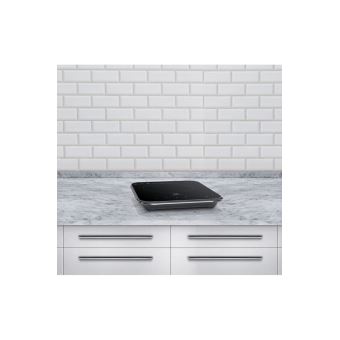 AMZCHEF Plaque Induction 1 Foyer 2000W Compacte - 10 Niveaux Puissance Et Température Plaque De Cuisson Compacte