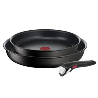 Tefal Ingenio Eco Resist Sauteuse 24 Cm - Padella Antiaderente Con Manico Rimovibile - Adatta A Induzione - Prodotta In Francia
